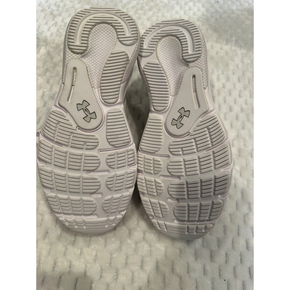 Under Armour HOVR Turbulence 2 Running Shoes White Grey 3026520-111 Mens 7.5 - Picture 6 of 12